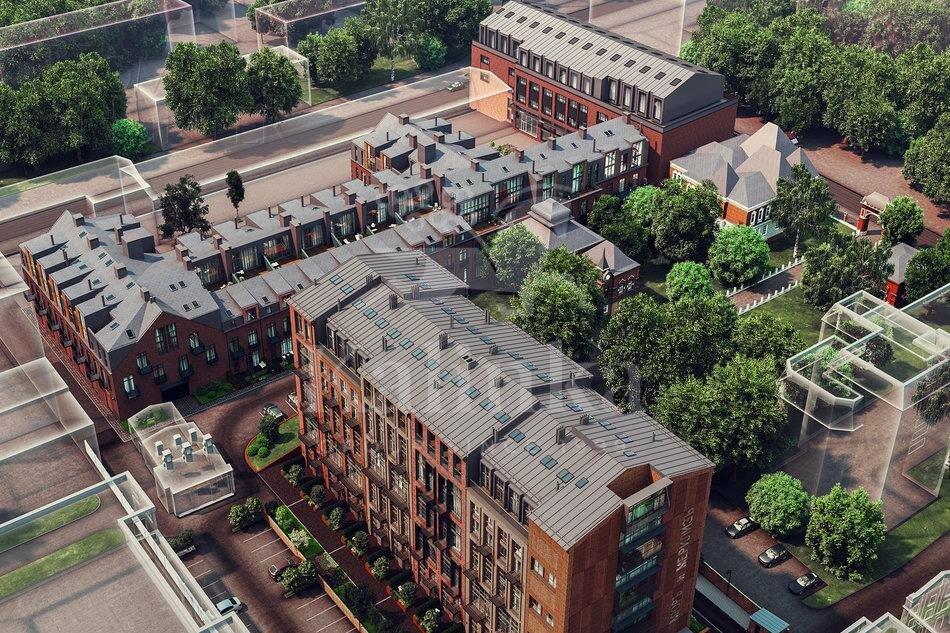 2-УРОВНЕВЫЕ АПАРТАМЕНТЫ БЕЗ ОТДЕЛКИ 157 М² НА 4 ЭТАЖЕ