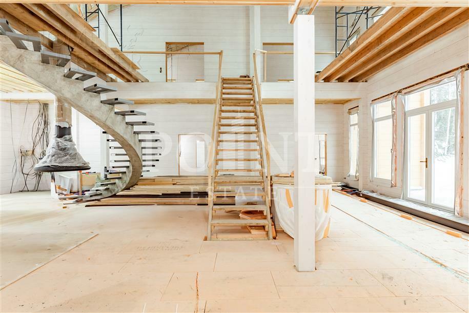 2-этажный коттедж 775 м² без отделки