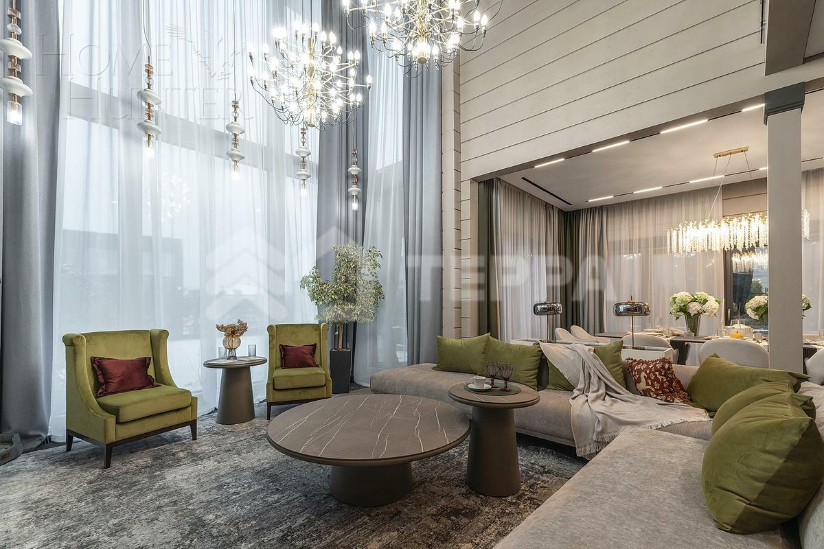 2-этажный коттедж 354 м² с отделкой