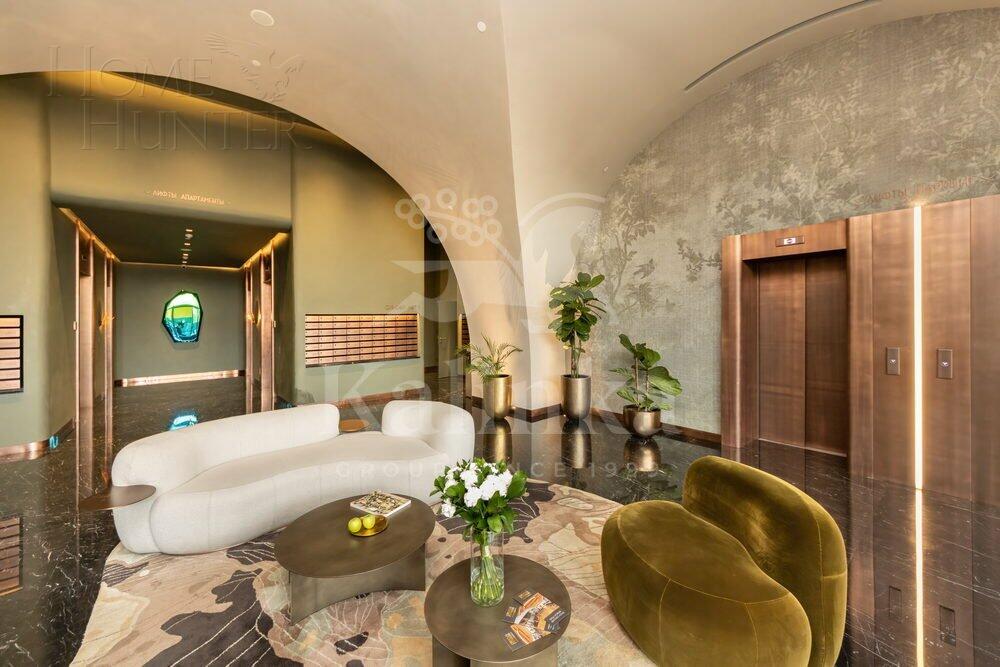 3-КОМН. АПАРТАМЕНТЫ С ОТДЕЛКОЙ 128.1 М² НА 19 ЭТАЖЕ