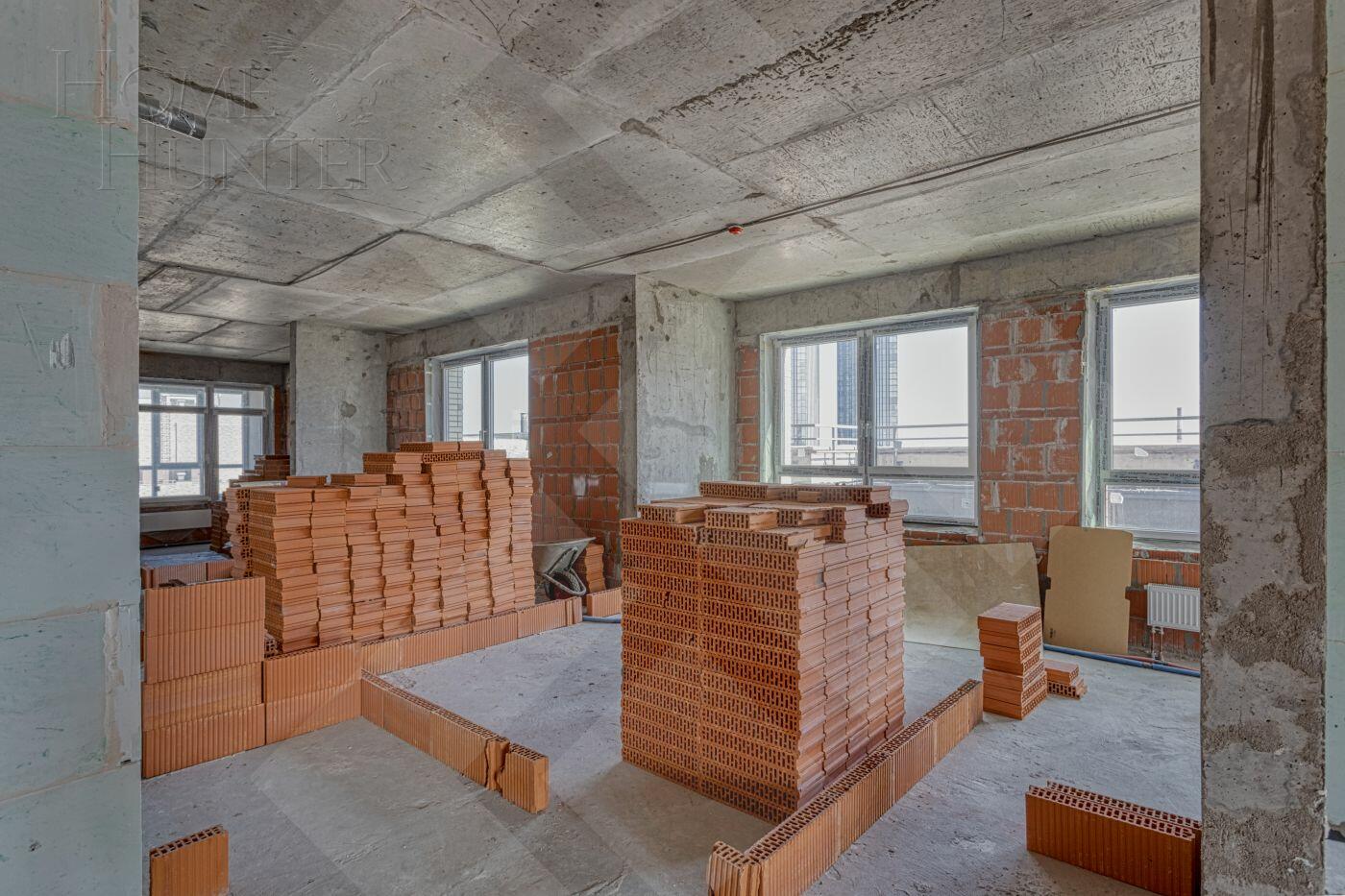 5-КОМН. КВАРТИРА БЕЗ ОТДЕЛКИ 150 М² НА 19 ЭТАЖЕ