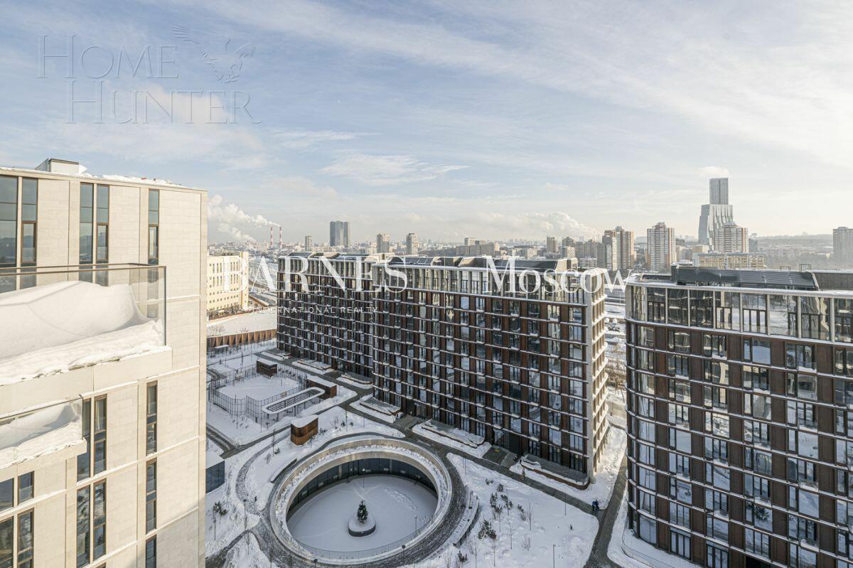 5-КОМН. ПЕНТХАУС С ОТДЕЛКОЙ 265.78 М² НА 13 ЭТАЖЕ