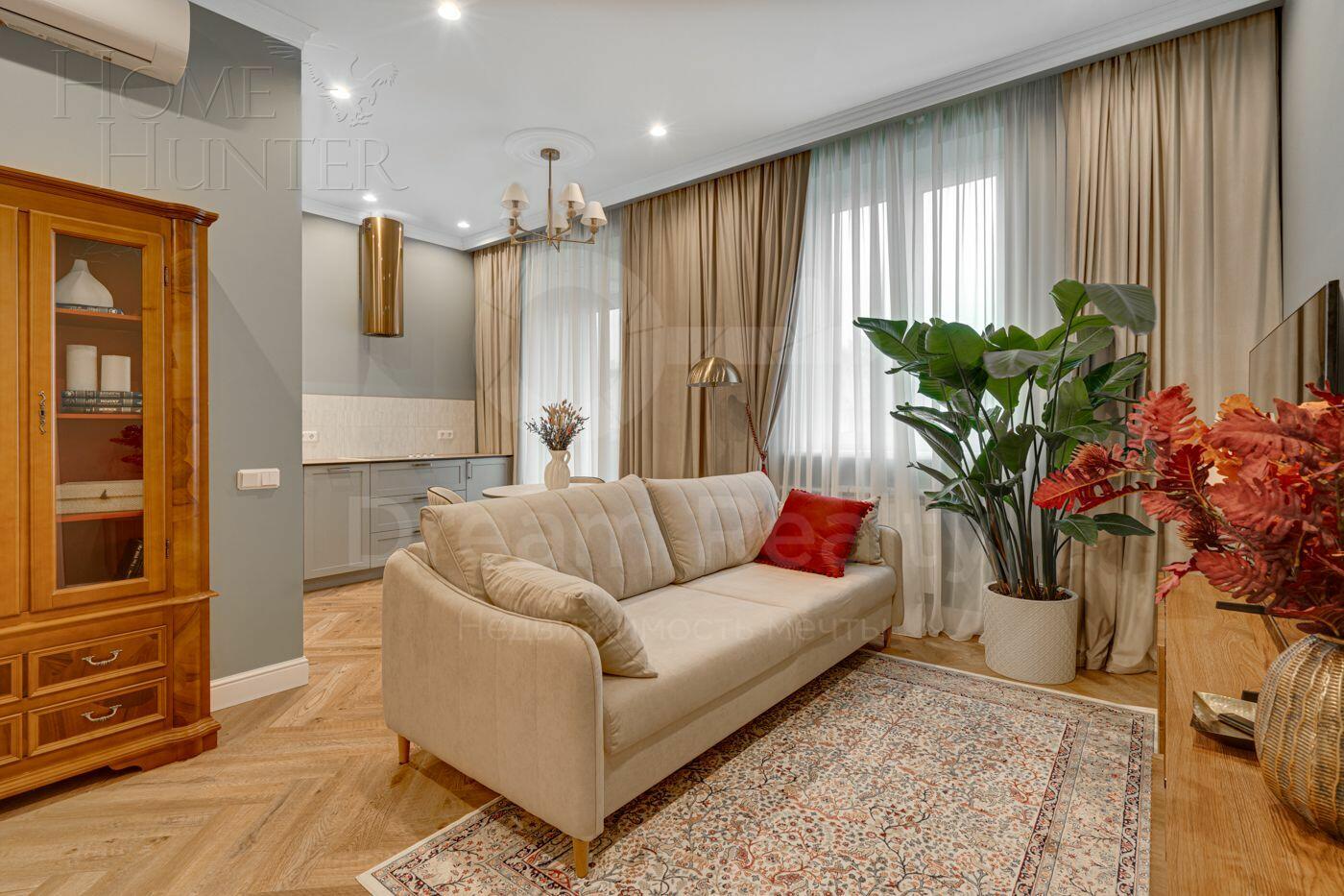 2-КОМН. КВАРТИРА С ОТДЕЛКОЙ 68 М² НА 2 ЭТАЖЕ