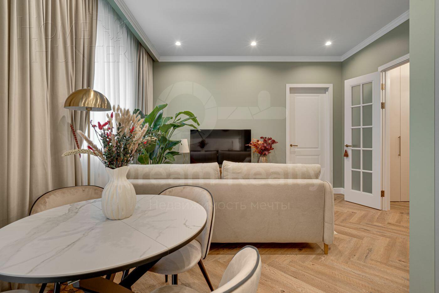 2-КОМН. КВАРТИРА С ОТДЕЛКОЙ 68 М² НА 2 ЭТАЖЕ