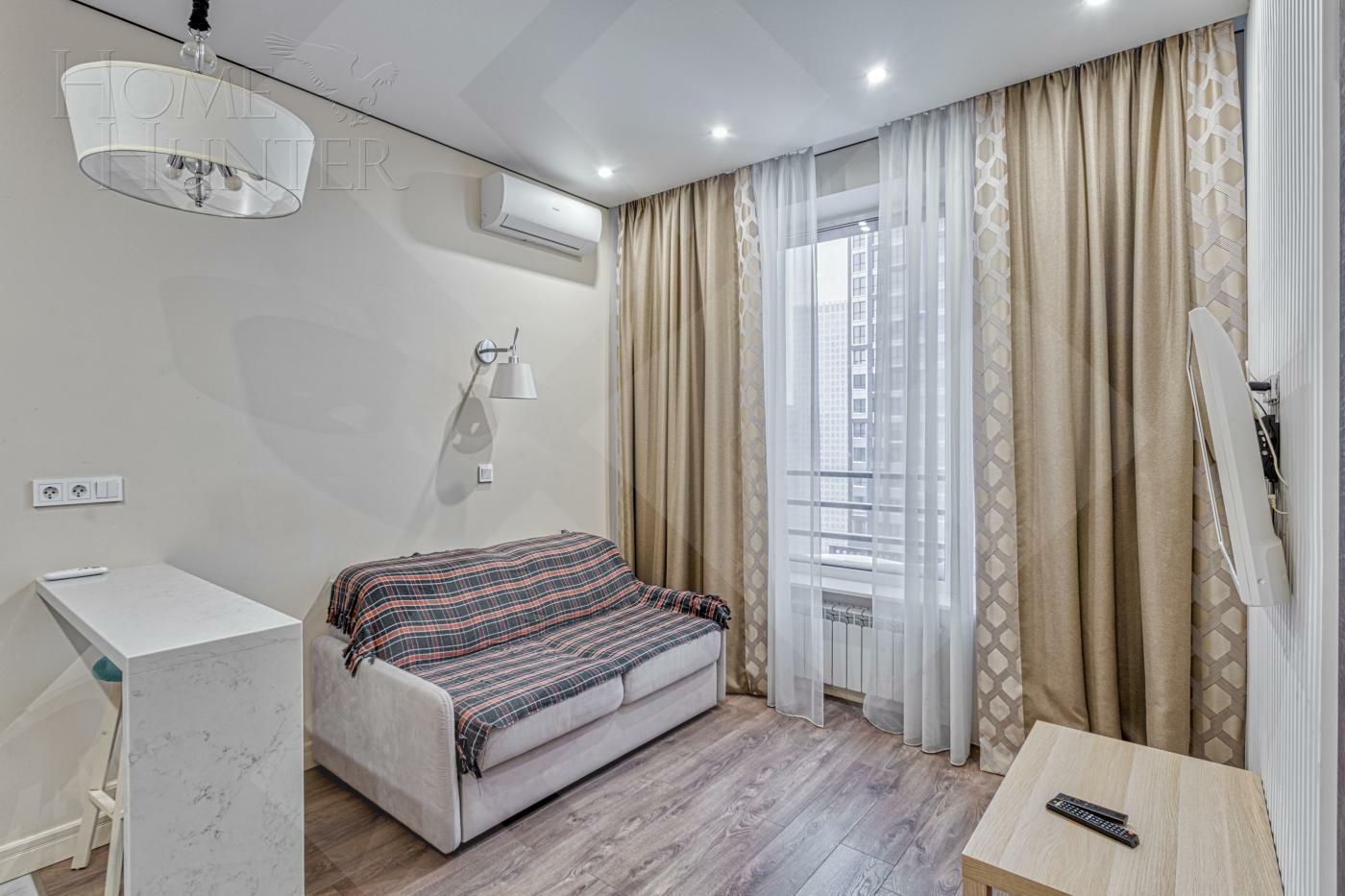 1-КОМН. КВАРТИРА С ОТДЕЛКОЙ 36.9 М² НА 27 ЭТАЖЕ