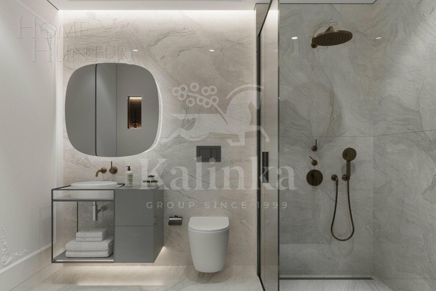 2-КОМН. АПАРТАМЕНТЫ С ОТДЕЛКОЙ 50.5 М² НА 27 ЭТАЖЕ