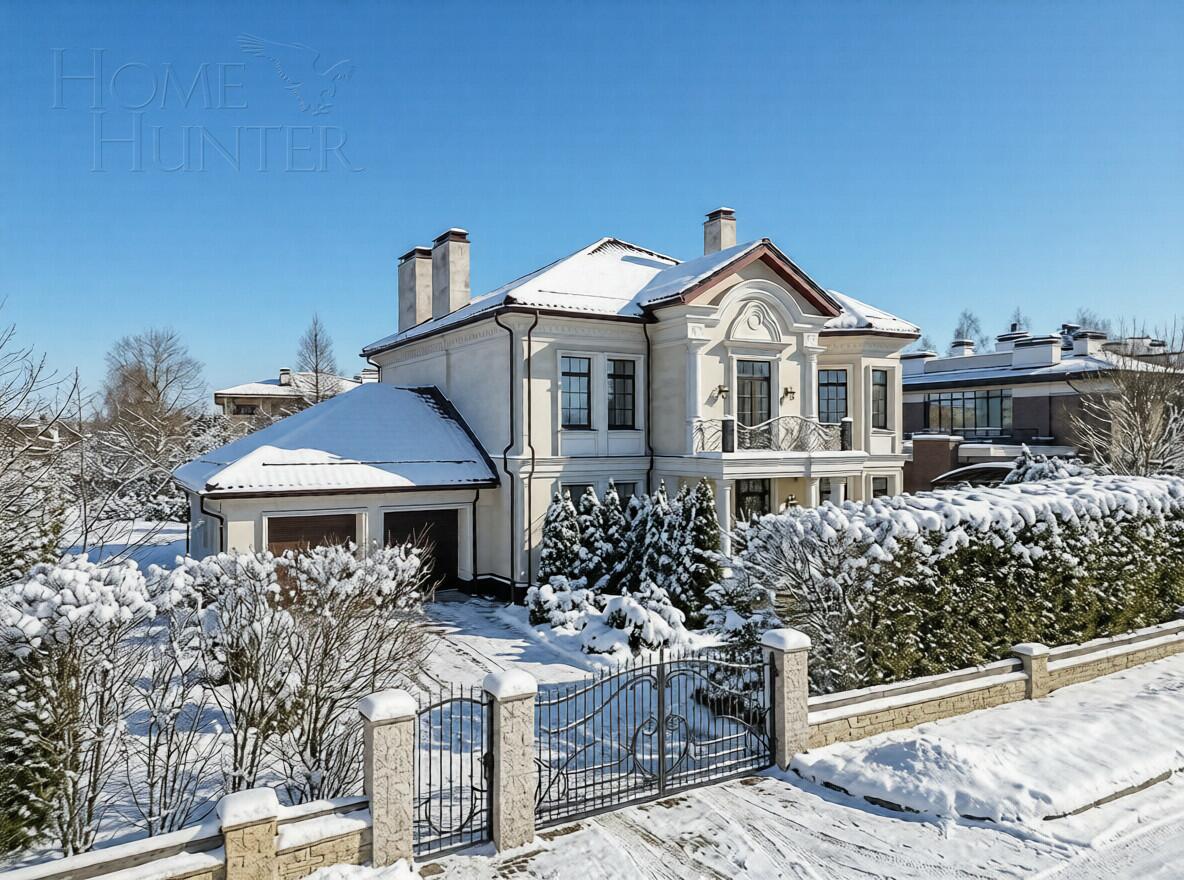 2-этажный коттедж 373 м² с отделкой