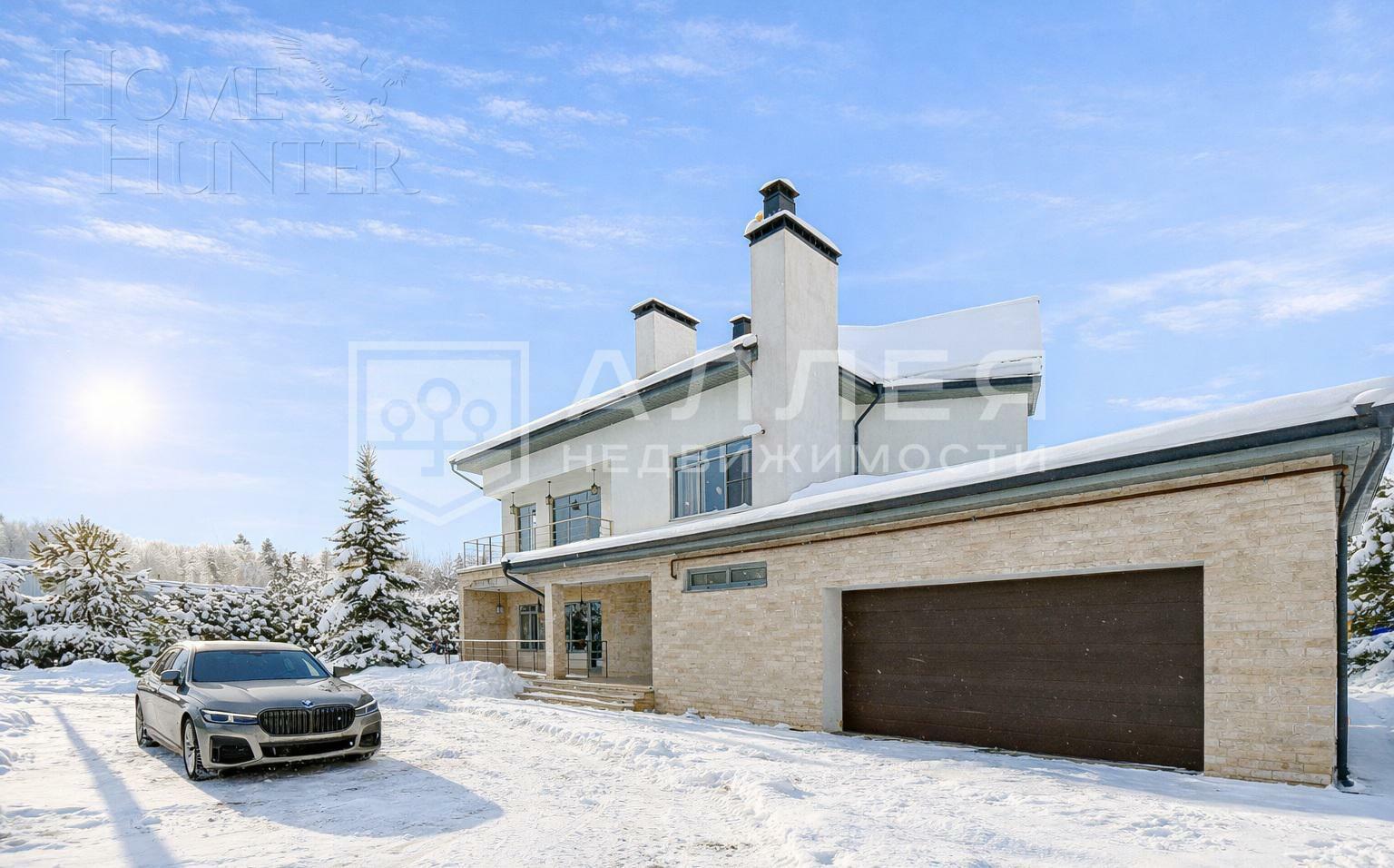 2-этажный коттедж 500 м² с отделкой