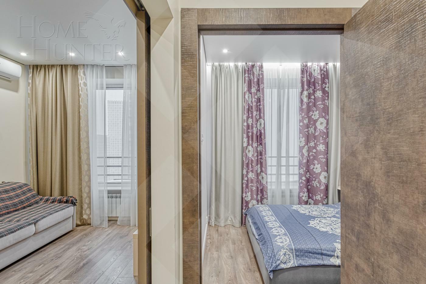 1-КОМН. КВАРТИРА С ОТДЕЛКОЙ 36.9 М² НА 27 ЭТАЖЕ