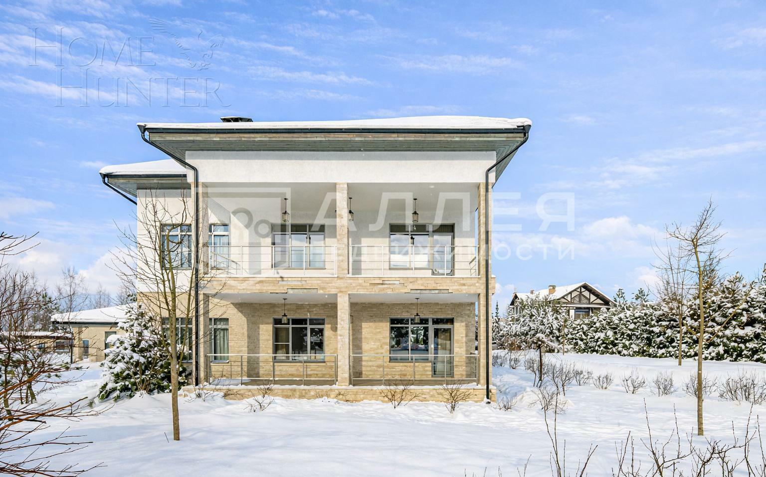 2-этажный коттедж 500 м² с отделкой