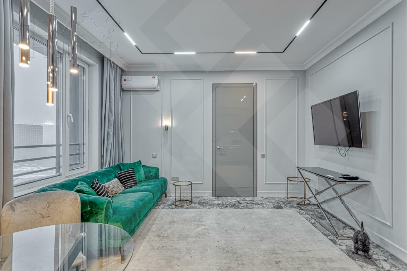 2-КОМН. КВАРТИРА С ОТДЕЛКОЙ 58 М² НА 19 ЭТАЖЕ