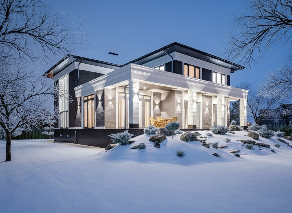 2-этажный коттедж 627.9 м² с отделкой