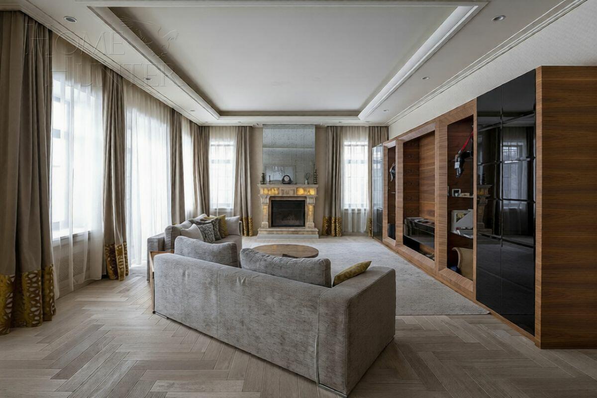 2-этажный коттедж 373 м² с отделкой