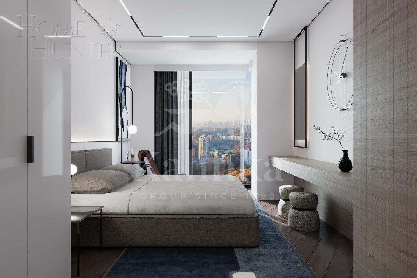 2-КОМН. АПАРТАМЕНТЫ С ОТДЕЛКОЙ 50.5 М² НА 27 ЭТАЖЕ