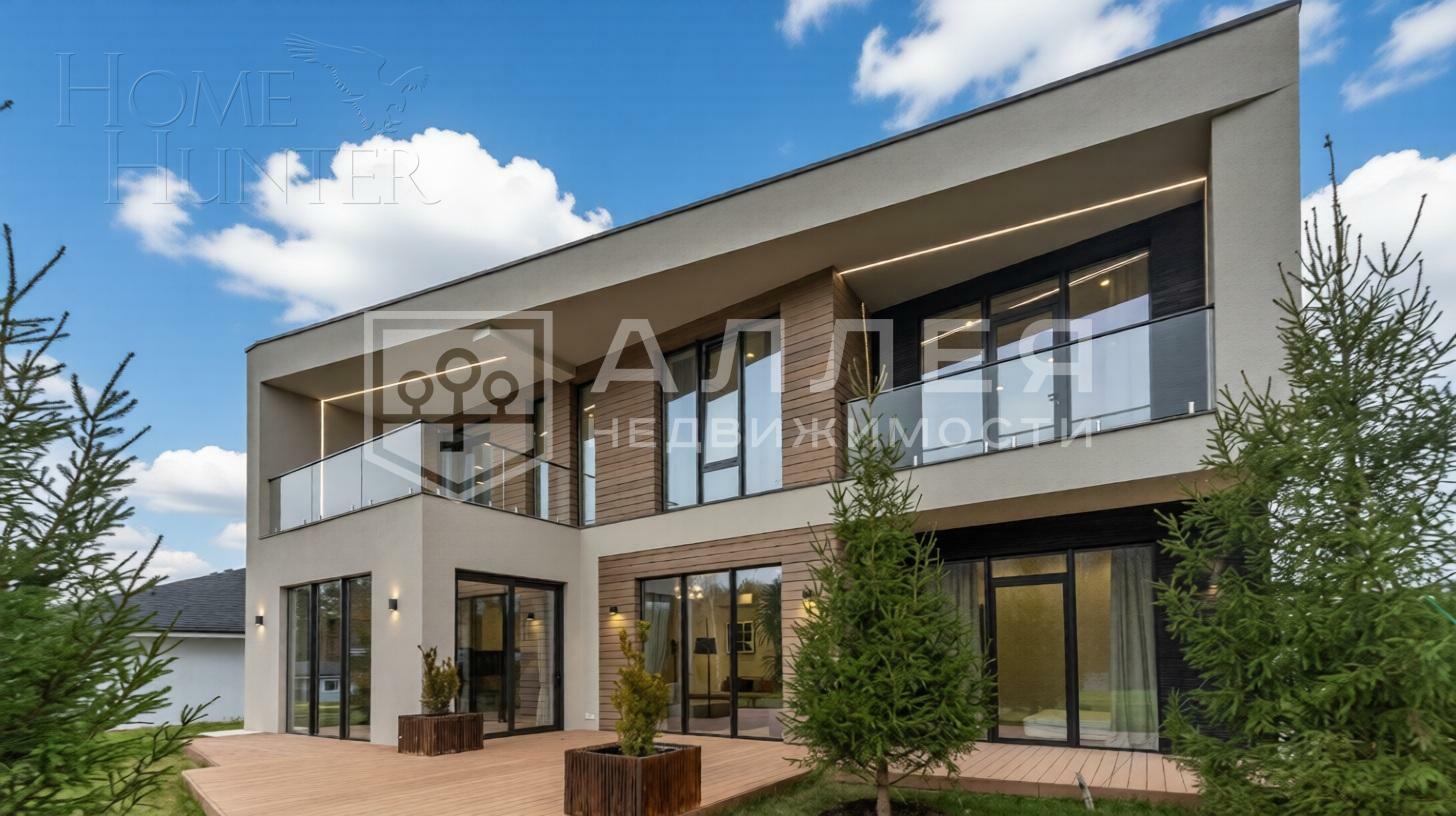 2-этажный коттедж 348 м² с отделкой