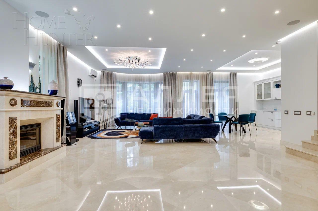 2-этажный коттедж 600 м² с отделкой