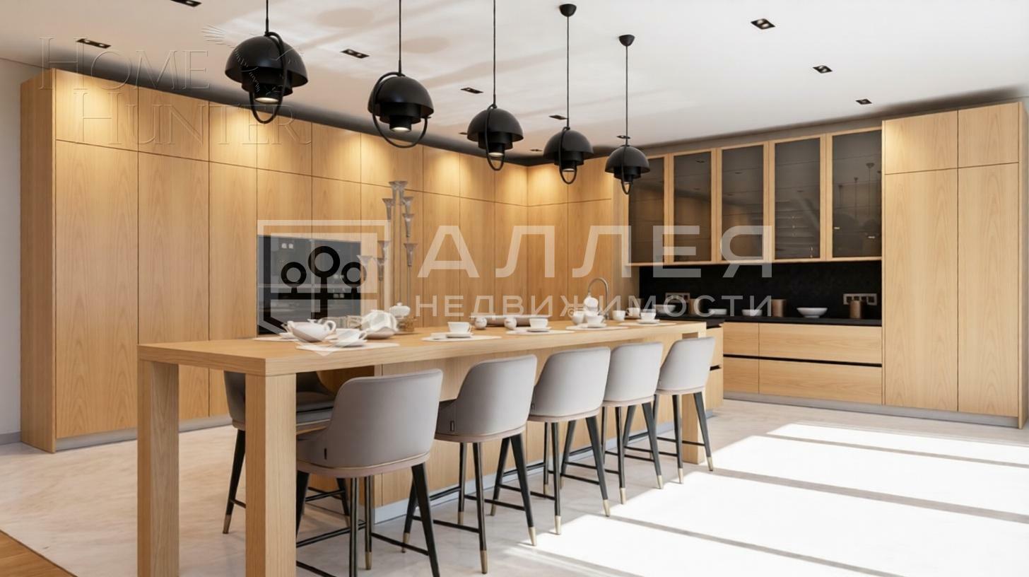 2-этажный коттедж 900 м² с отделкой