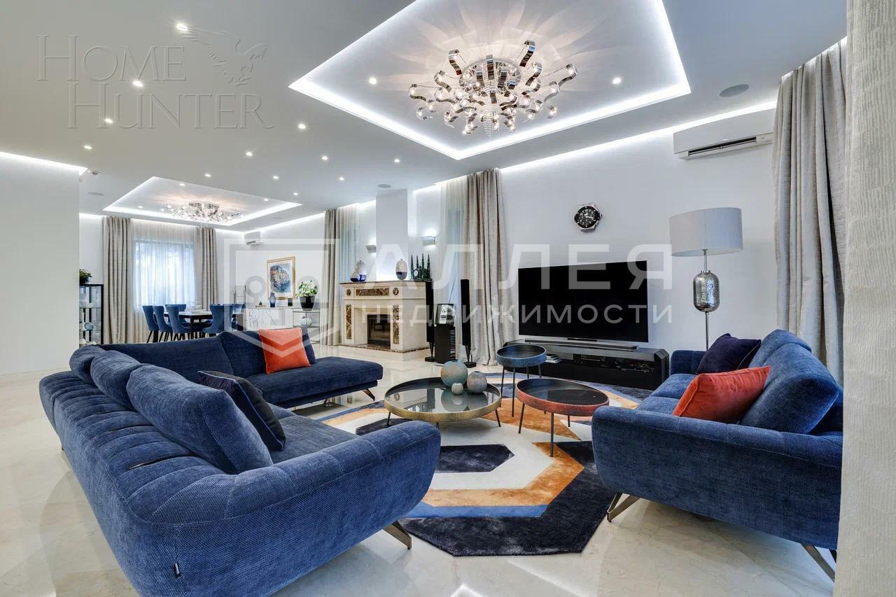 2-этажный коттедж 600 м² с отделкой