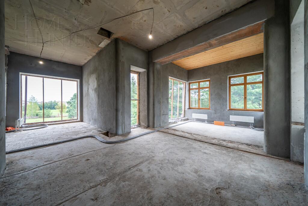 2-этажный коттедж 1 320 м² без отделки