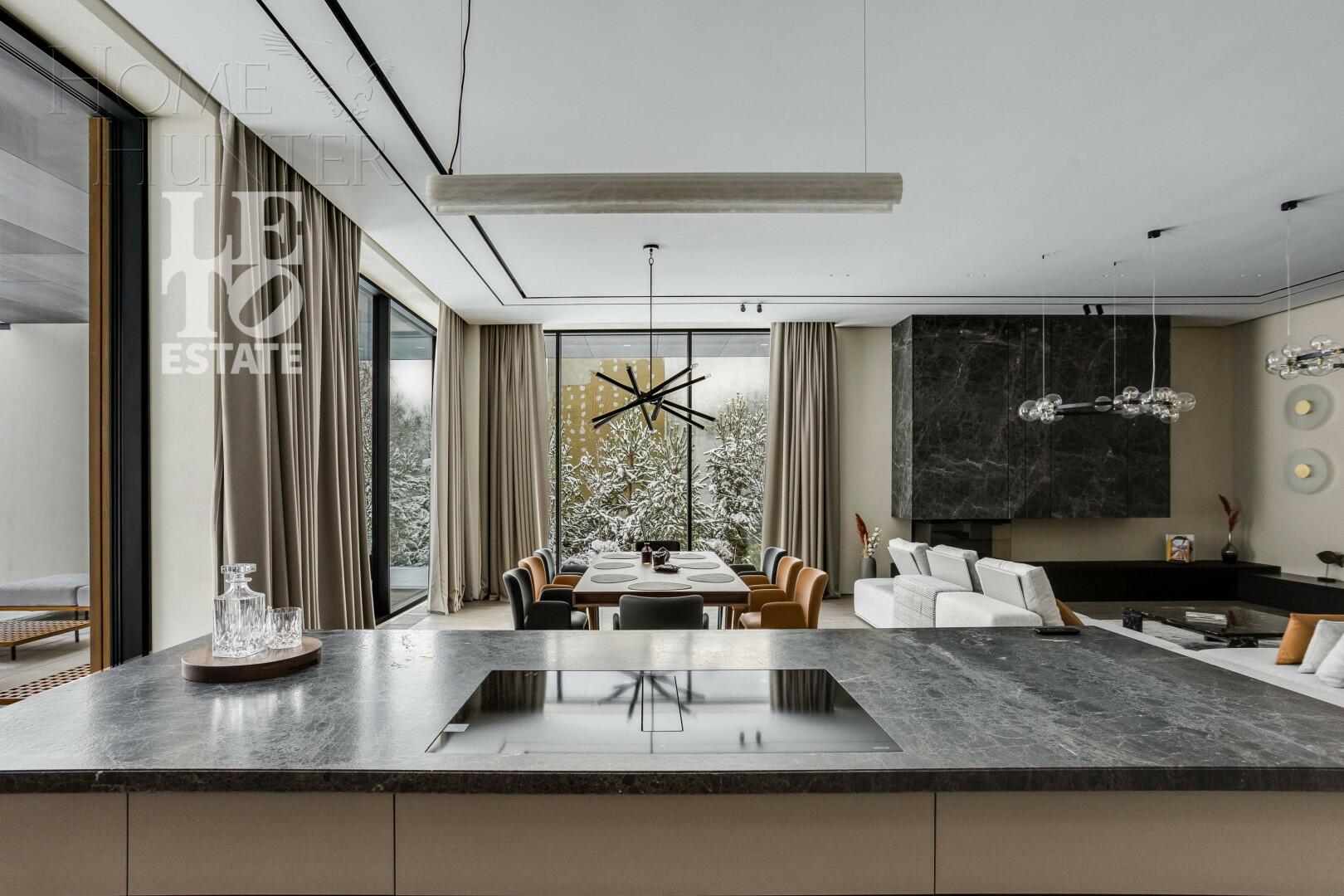 2-этажный коттедж 760 м² с отделкой