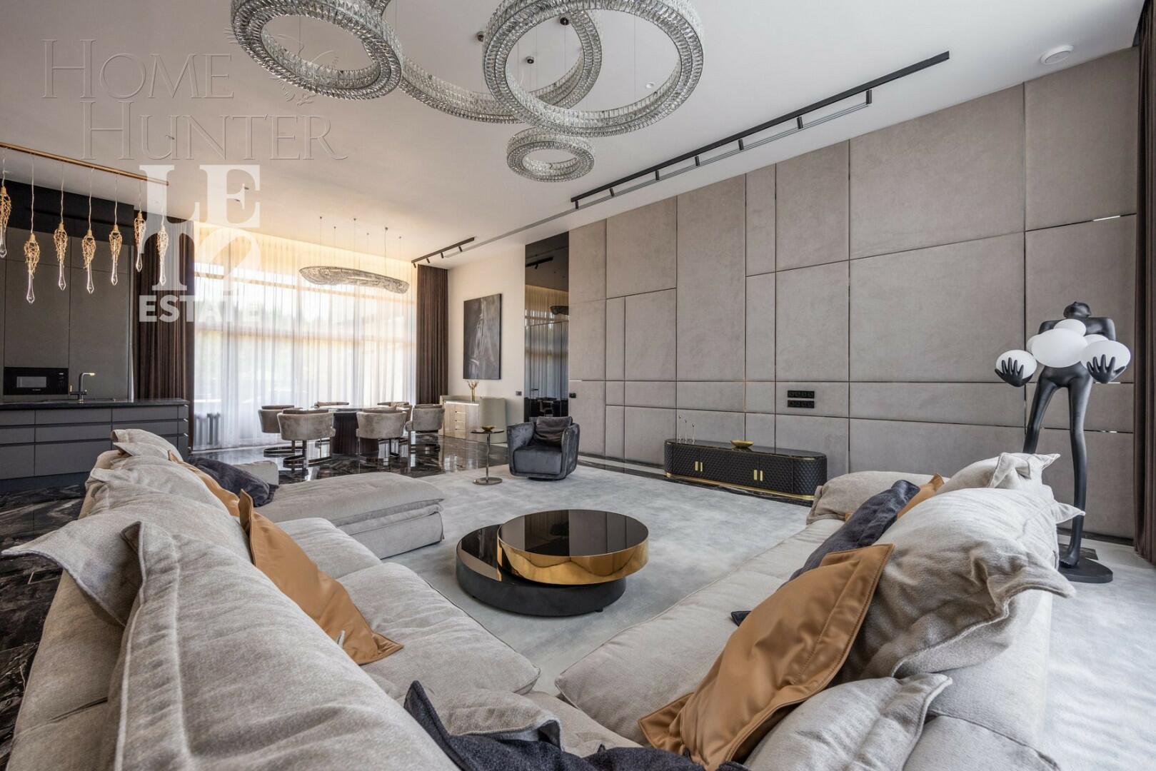 2-этажный коттедж 995 м² с отделкой