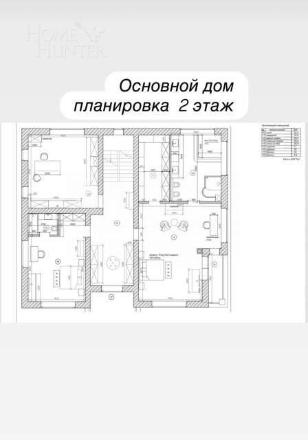 3-этажный коттедж 800 м² без отделки