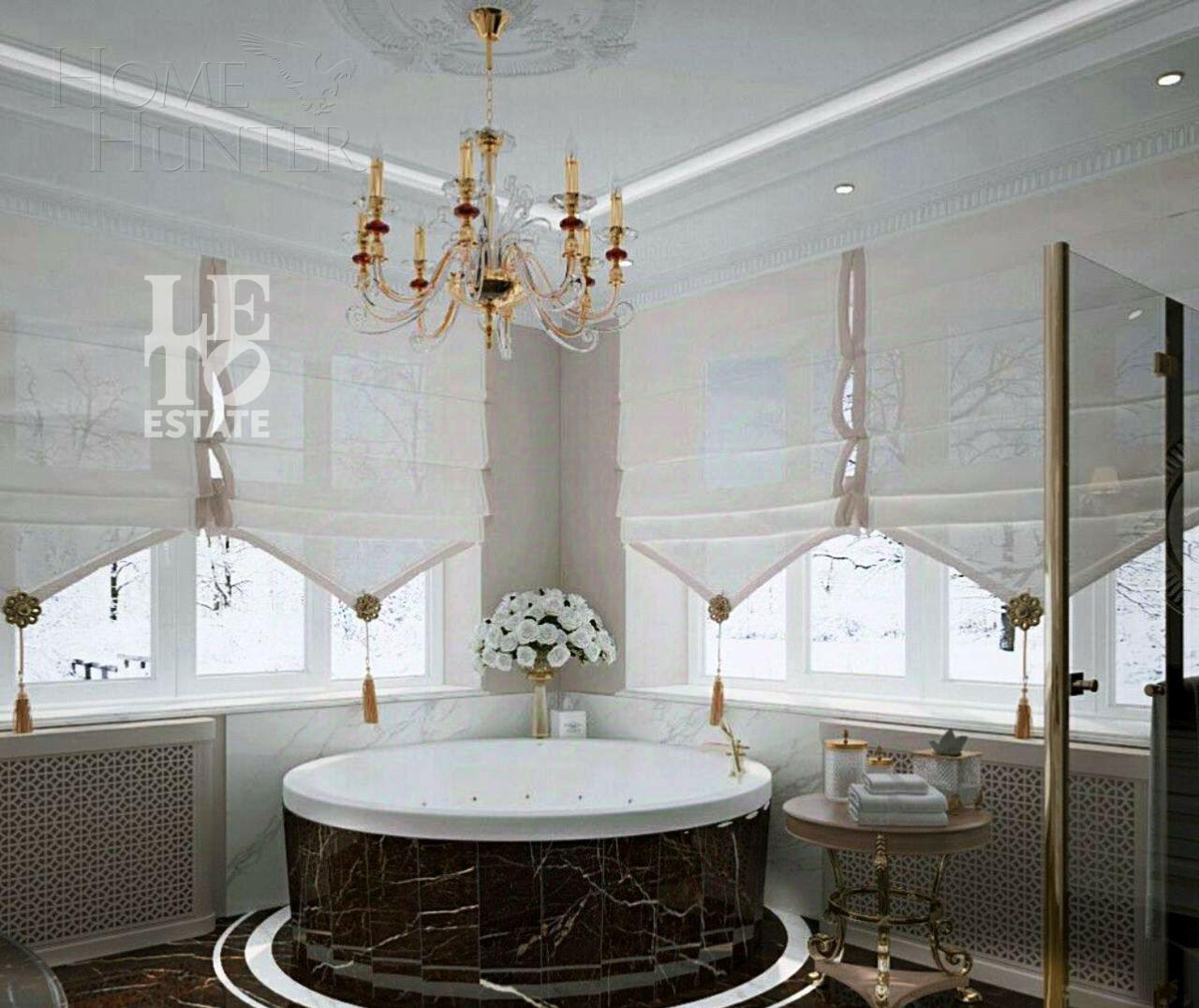 3-этажный коттедж 800 м² без отделки