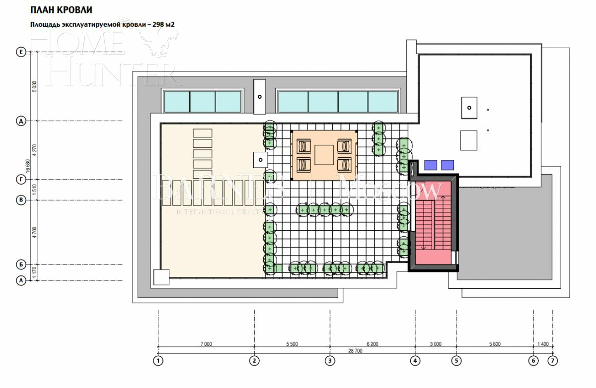 2-этажный коттедж 743 м² без отделки
