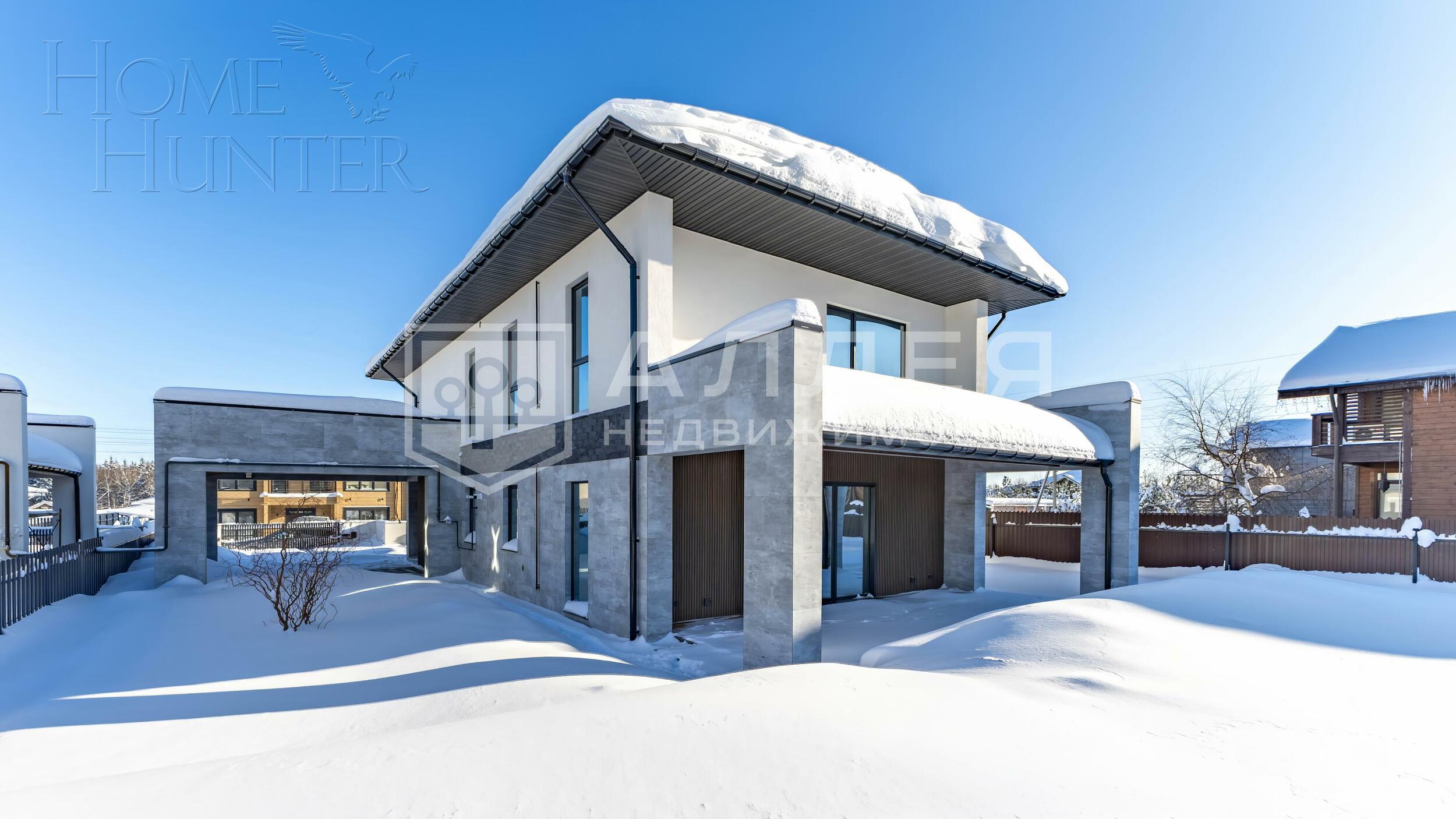 2-этажный коттедж 260 м² с отделкой