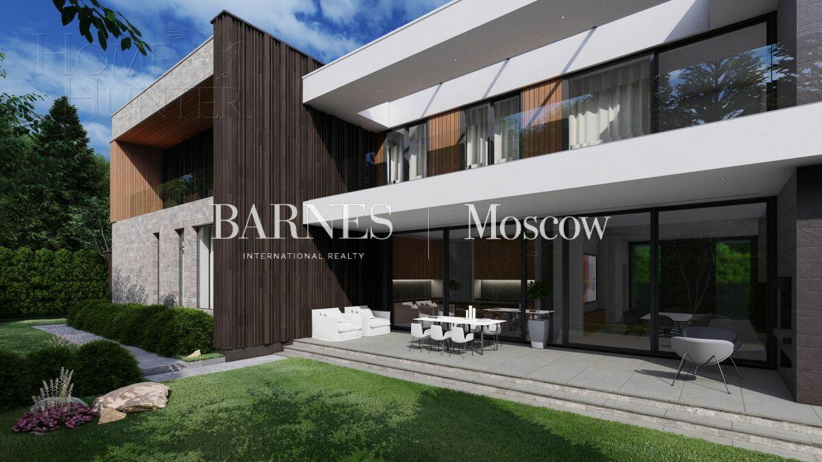 2-этажный коттедж 743 м² без отделки