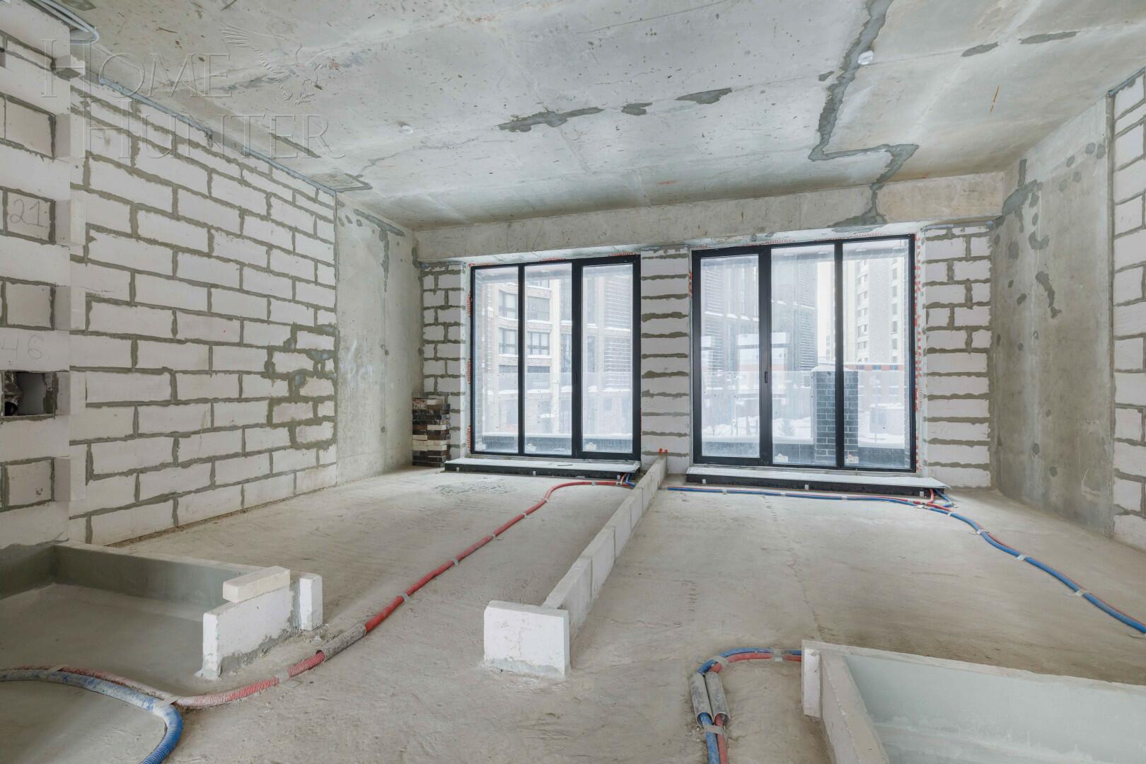 2-УРОВНЕВЫЙ ОСОБНЯК БЕЗ ОТДЕЛКИ 134.3 М² НА 1 ЭТАЖЕ