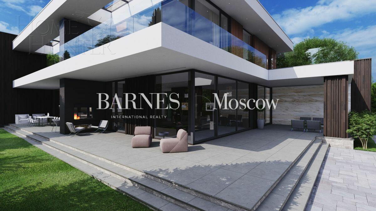 2-этажный коттедж 743 м² без отделки