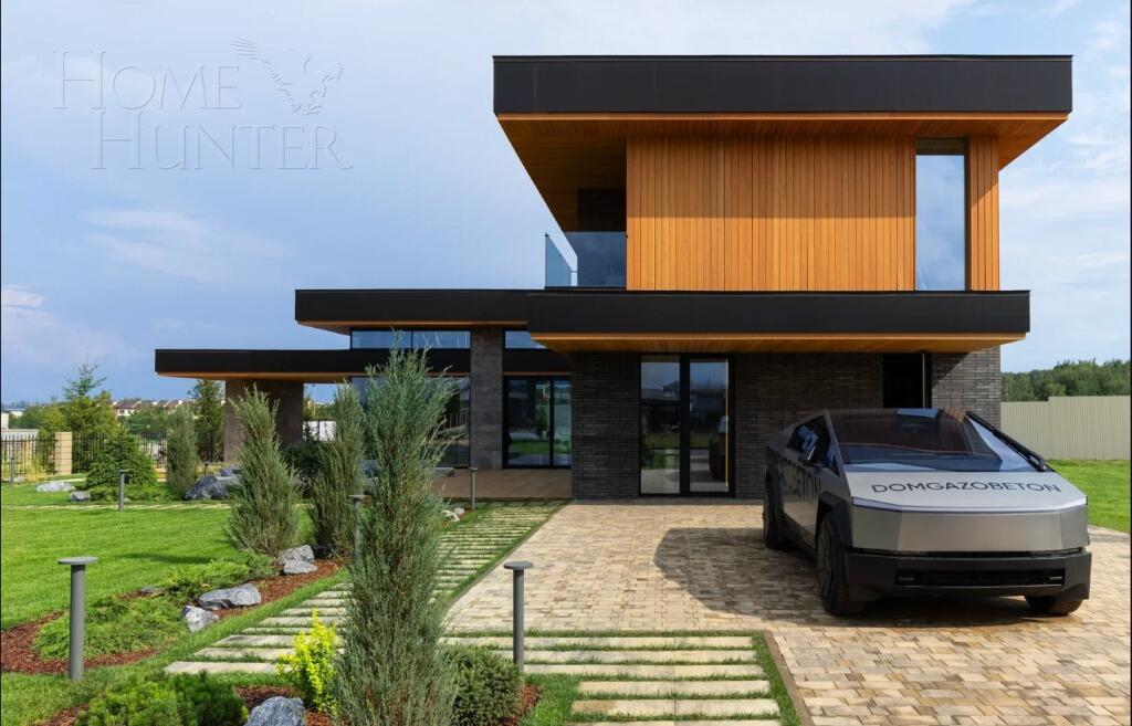 2-этажный коттедж 283 м² с отделкой