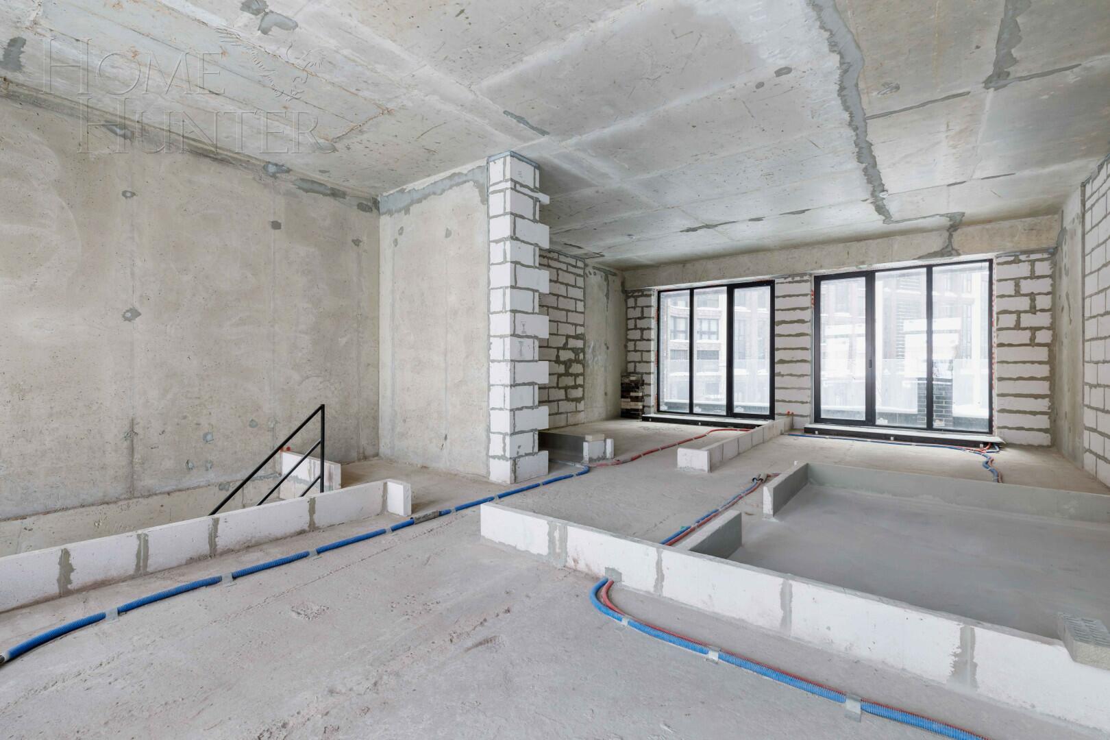 2-УРОВНЕВЫЙ ОСОБНЯК БЕЗ ОТДЕЛКИ 134.3 М² НА 1 ЭТАЖЕ