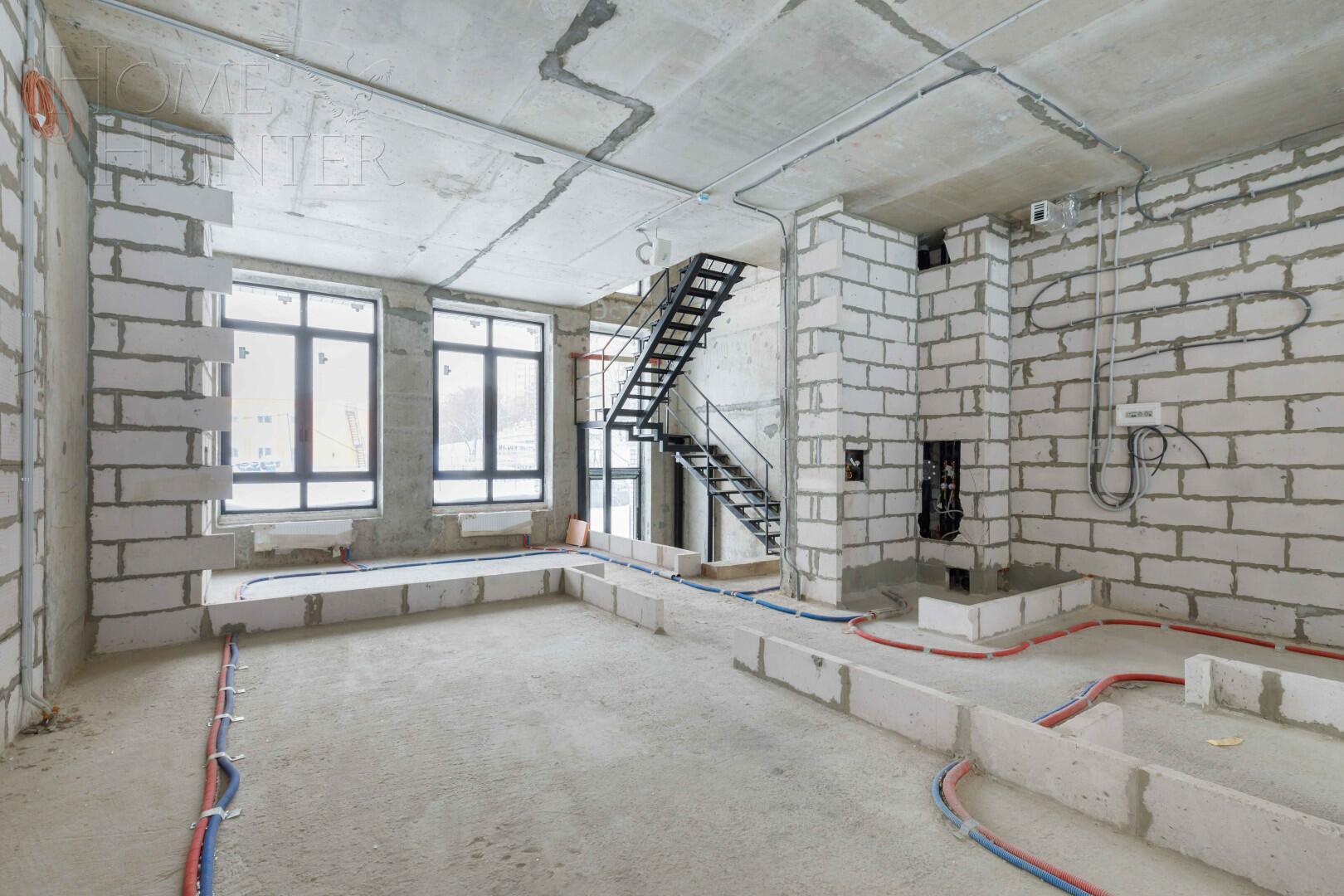 2-УРОВНЕВЫЙ ОСОБНЯК БЕЗ ОТДЕЛКИ 134.3 М² НА 1 ЭТАЖЕ