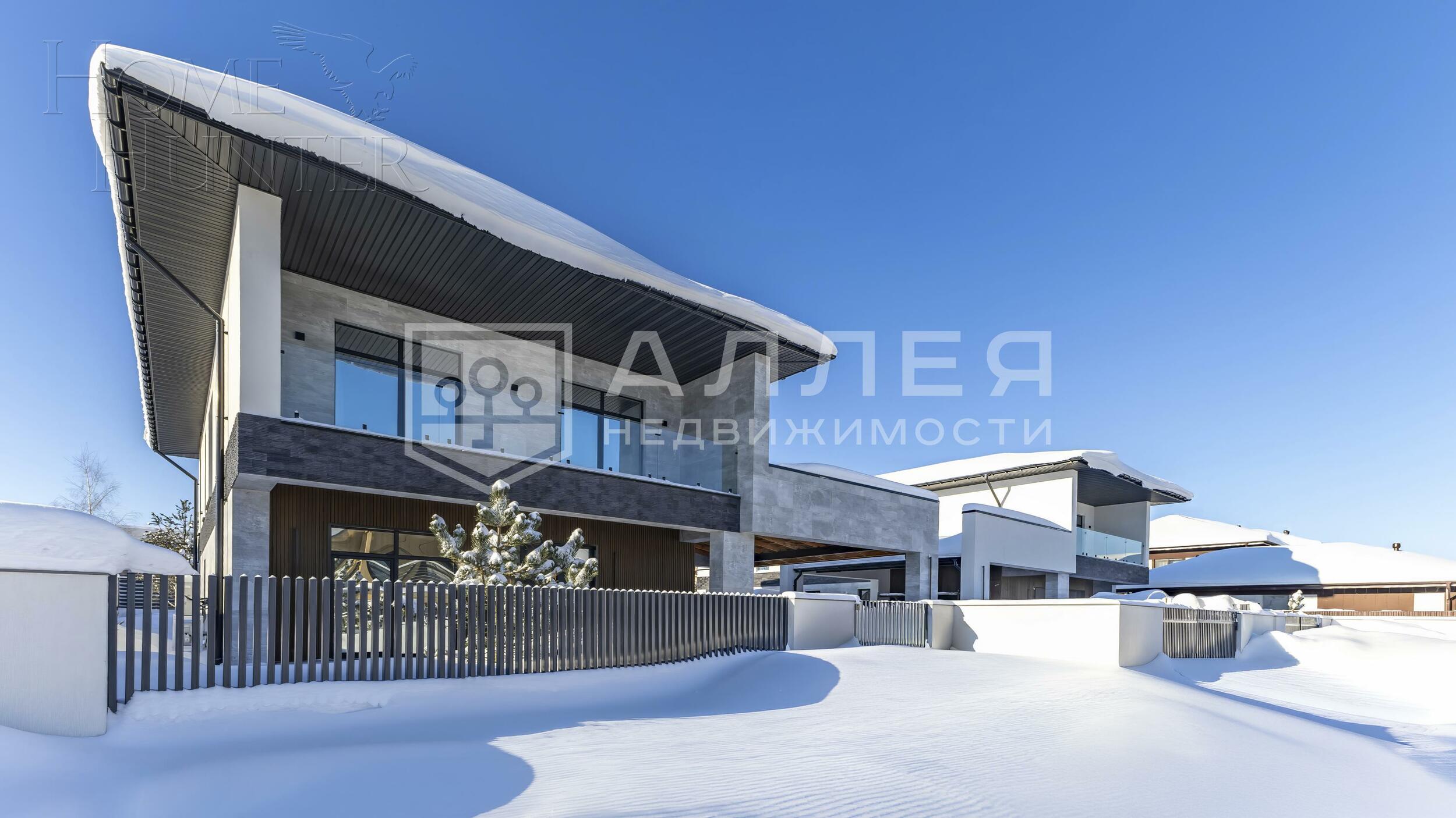 2-этажный коттедж 260 м² с отделкой