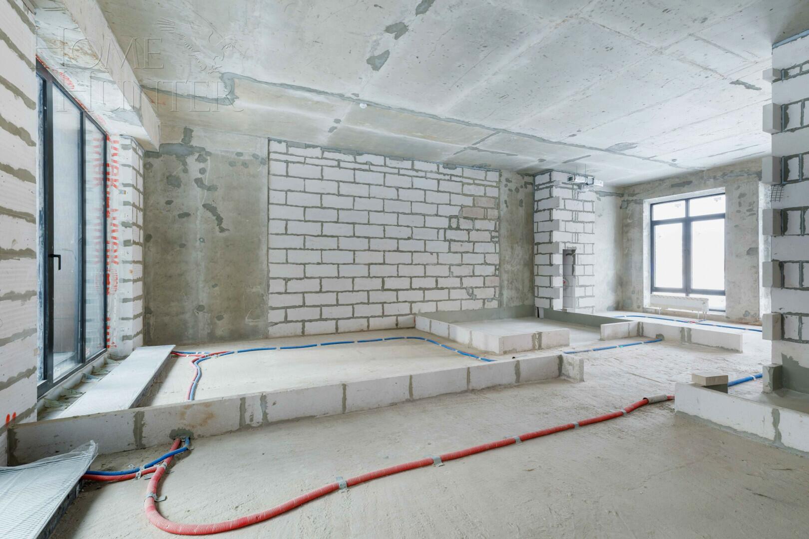 2-УРОВНЕВЫЙ ОСОБНЯК БЕЗ ОТДЕЛКИ 134.3 М² НА 1 ЭТАЖЕ