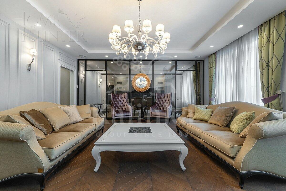 3-КОМН. КВАРТИРА С ОТДЕЛКОЙ 138 М² НА 10 ЭТАЖЕ