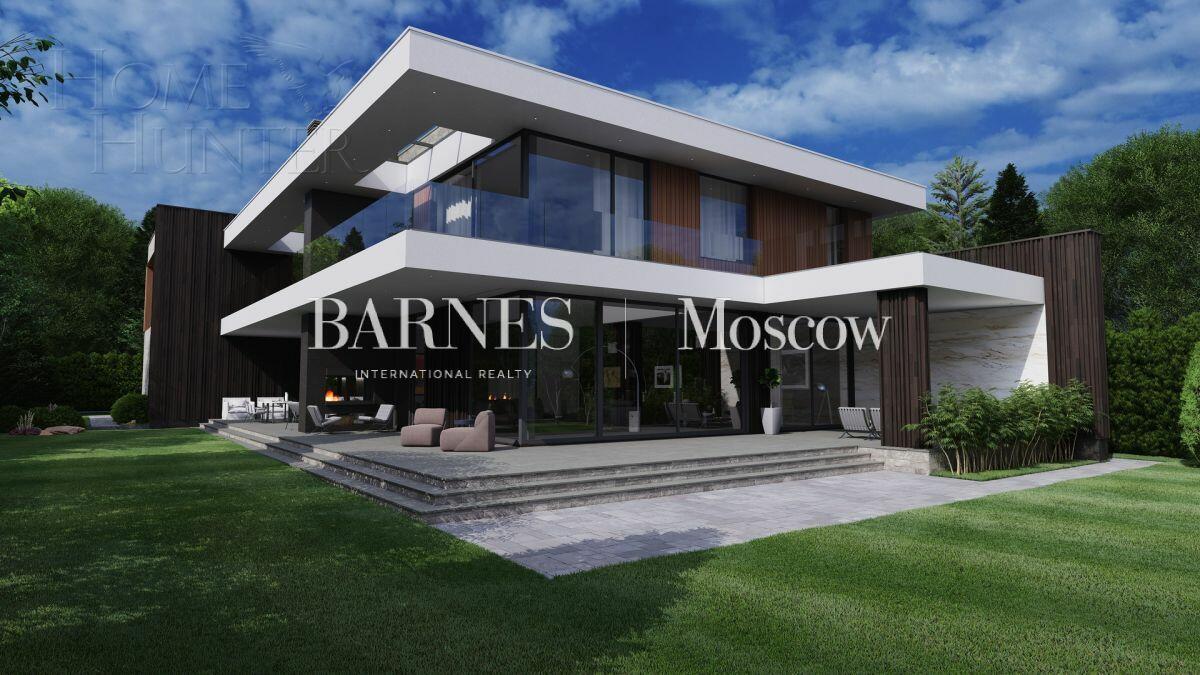 2-этажный коттедж 743 м² без отделки