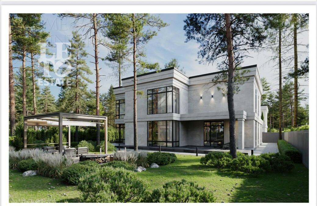 2-этажный коттедж 616 м² без отделки