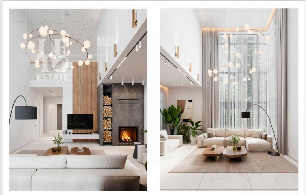 2-этажный коттедж 616 м² без отделки