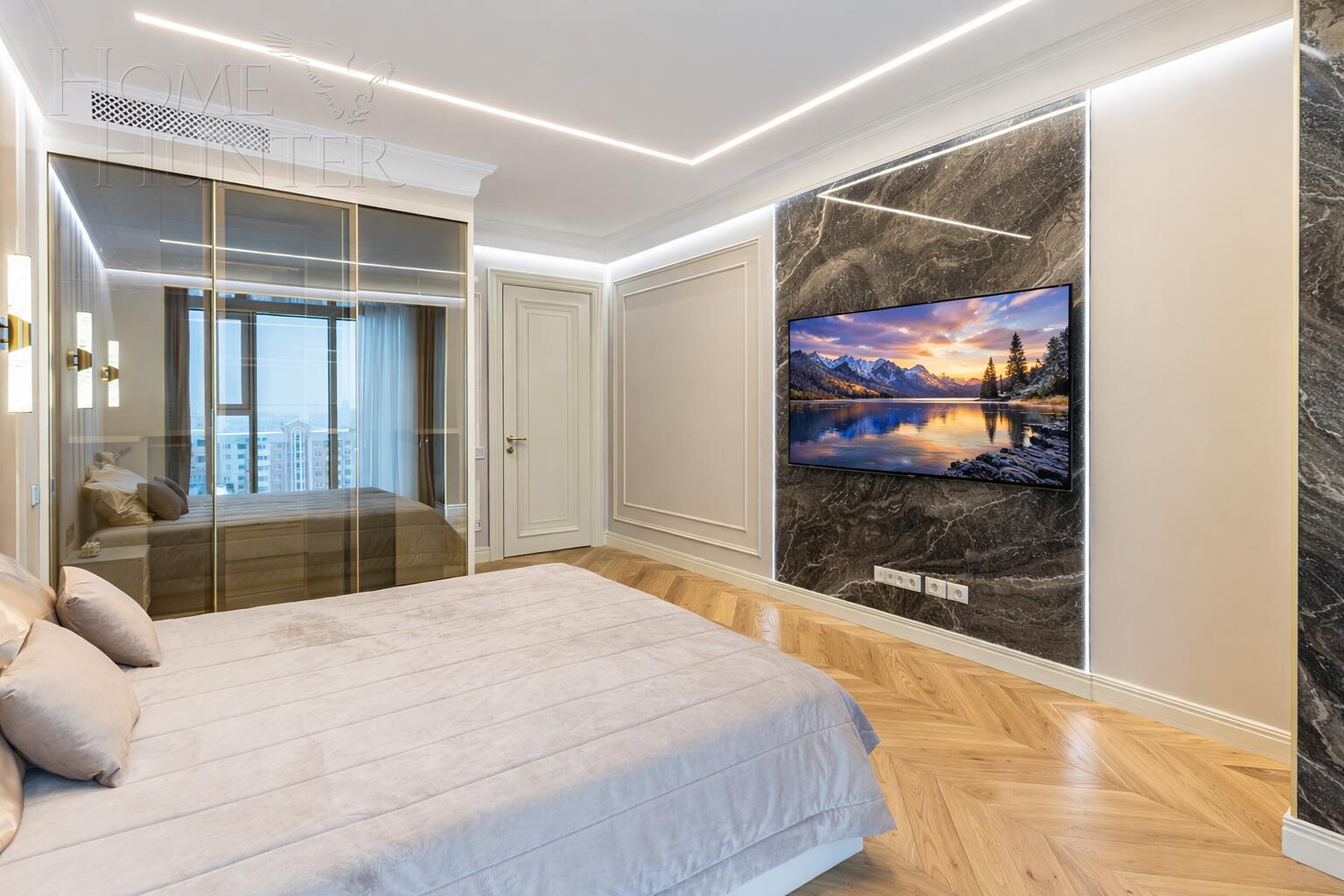 5-КОМН. КВАРТИРА С ОТДЕЛКОЙ 143 М² НА 15 ЭТАЖЕ