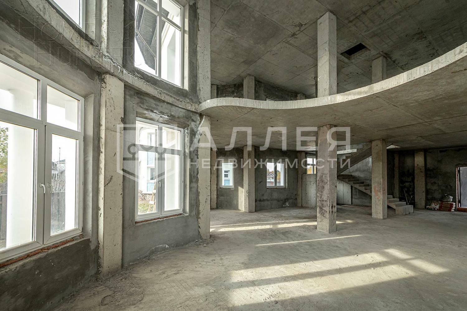 2-этажный коттедж 300 м² без отделки