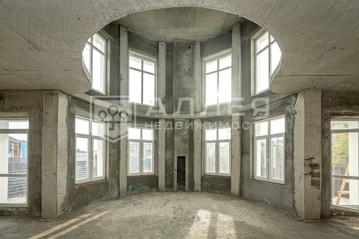 2-этажный коттедж 300 м² без отделки