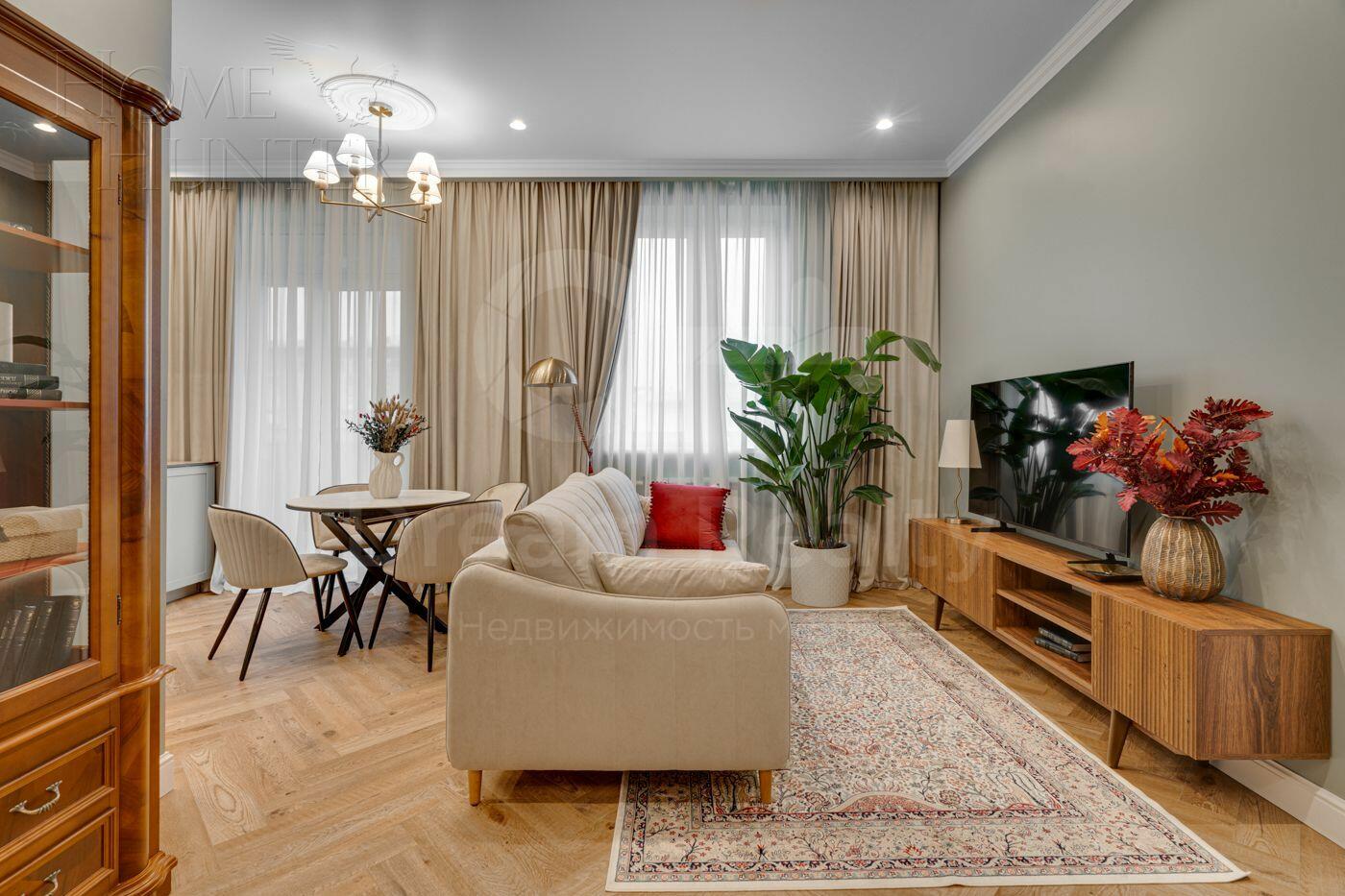 2-КОМН. КВАРТИРА С ОТДЕЛКОЙ 58 М² НА 8 ЭТАЖЕ