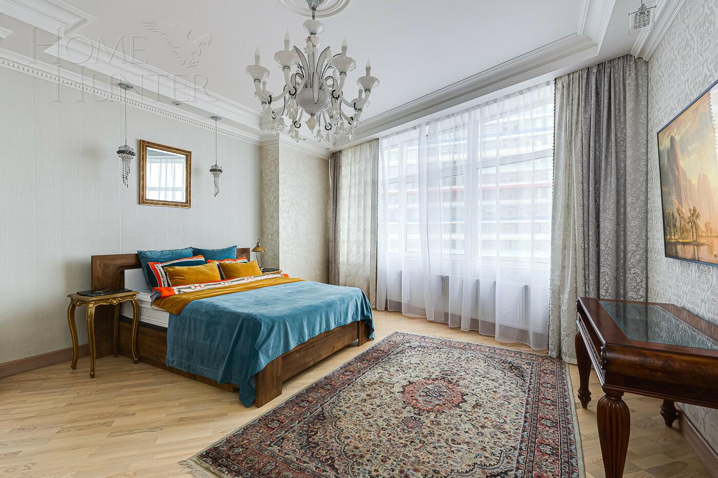 4-КОМН. КВАРТИРА С ОТДЕЛКОЙ 129 М² НА 14 ЭТАЖЕ