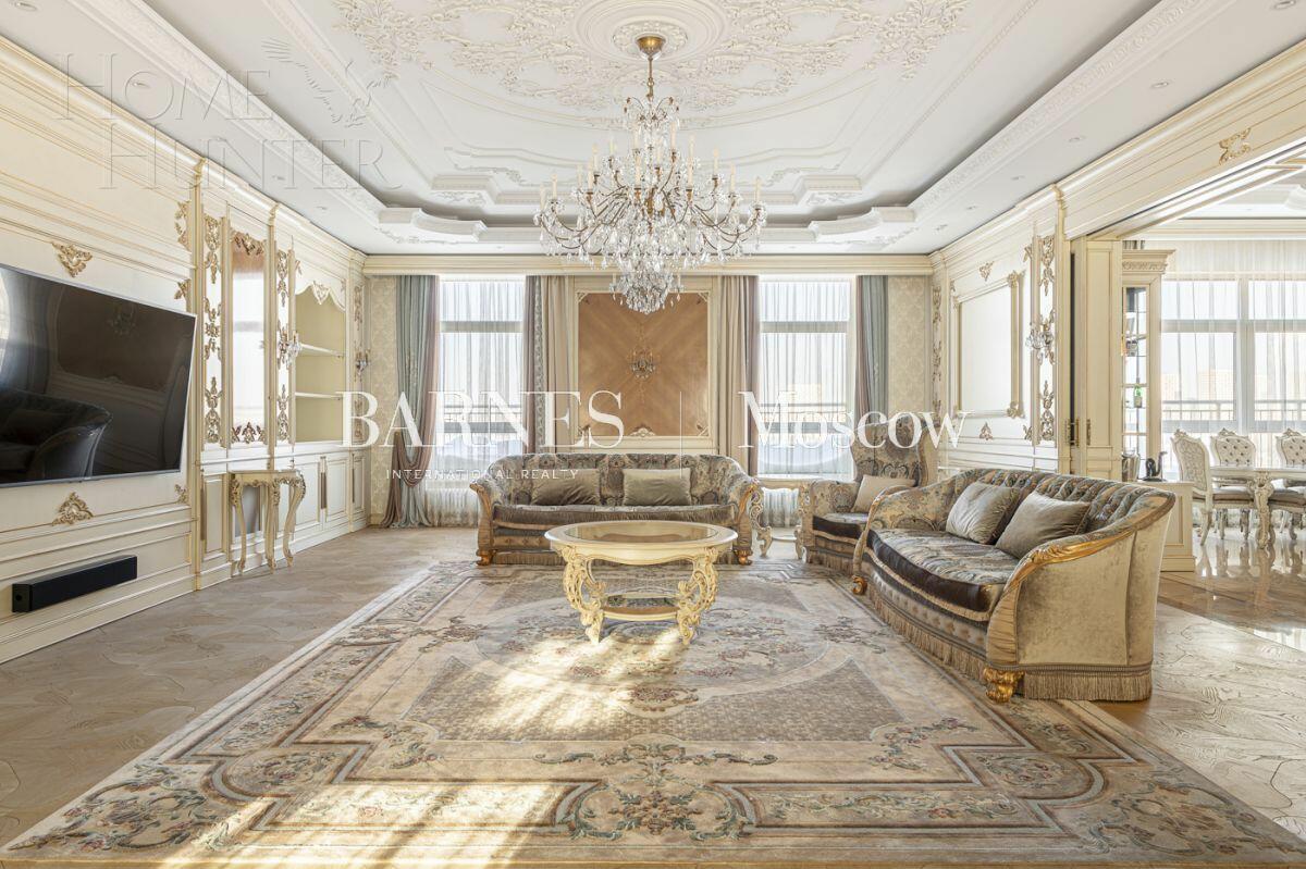 2-УРОВНЕВЫЙ ПЕНТХАУС С ОТДЕЛКОЙ 700 М² НА 12 ЭТАЖЕ