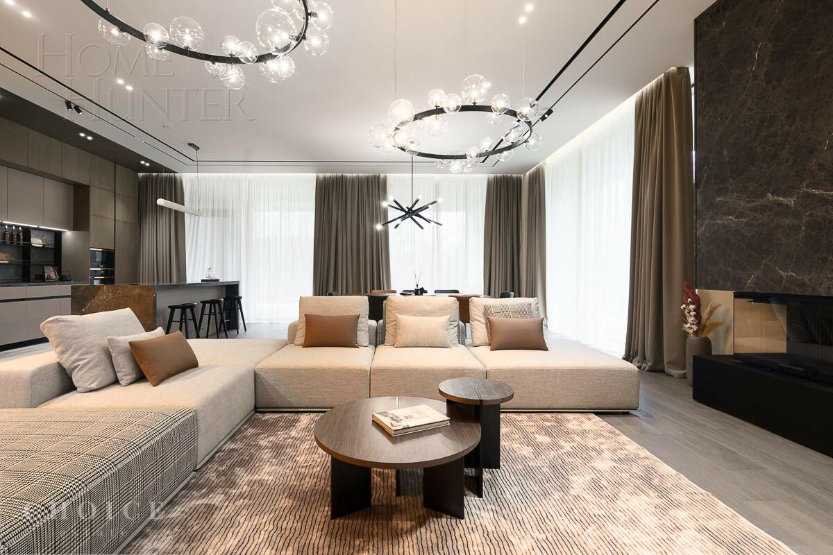 2-этажный коттедж 760 м² с отделкой