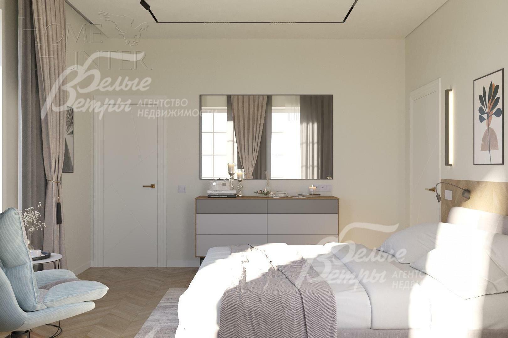 2-этажный коттедж 224 м² с отделкой