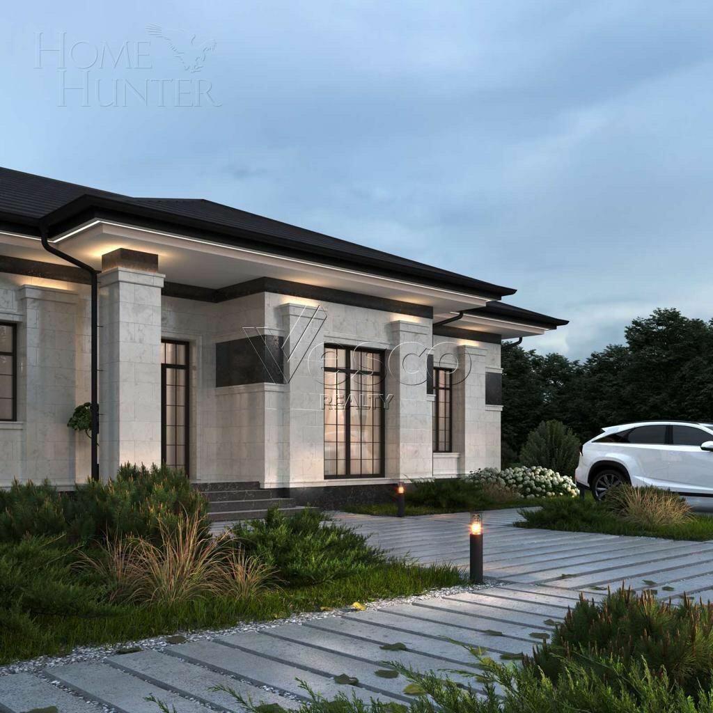 1-этажный коттедж 180.1 м² без отделки